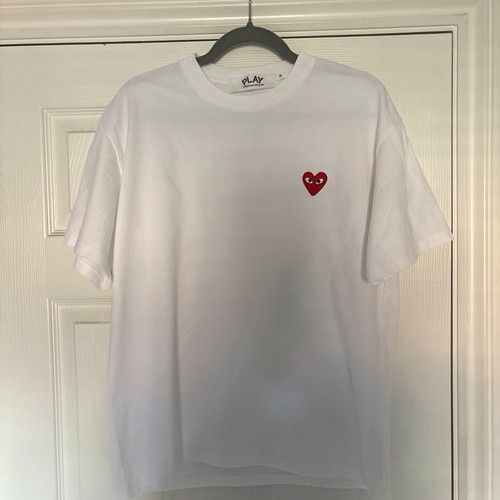 Comme des garcons play white - garcons,