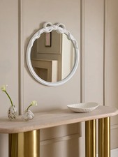 Next White Bow Wall Mirror