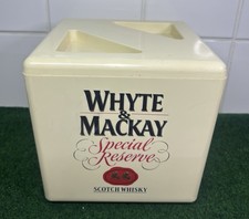Whyte & Mackay Vintage Scotch Whiskey Ice Bucket Retro Man Cave Home Bar Pub