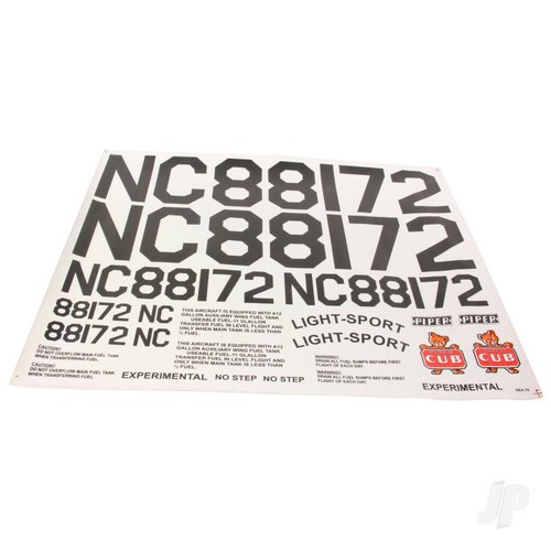 Seagull piper cub - seagull, decal