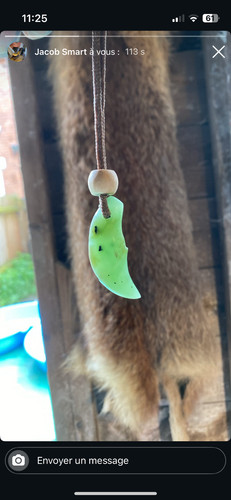 Wear your medicine jade wolf