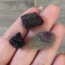 Fluorite - x3 Rough / Raw
