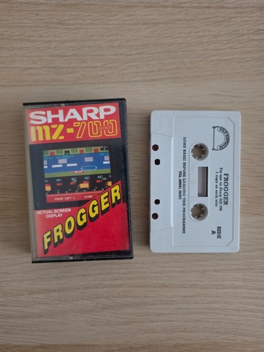 Rare frogger sharp 700 - mz-700, solo