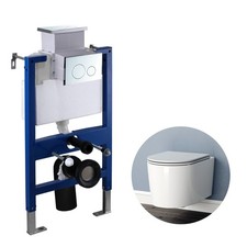 Wall Hung Toilet Rimless &