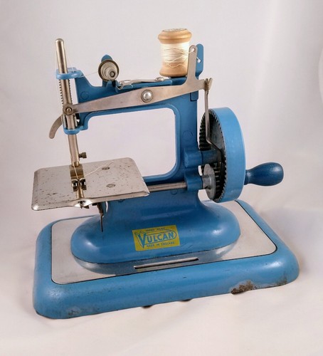 Vintage vulcan sewing machine - vintage,