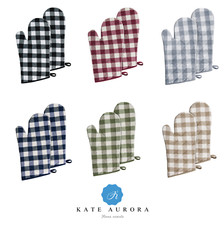 2 Pack Gingham Plaid Checkered