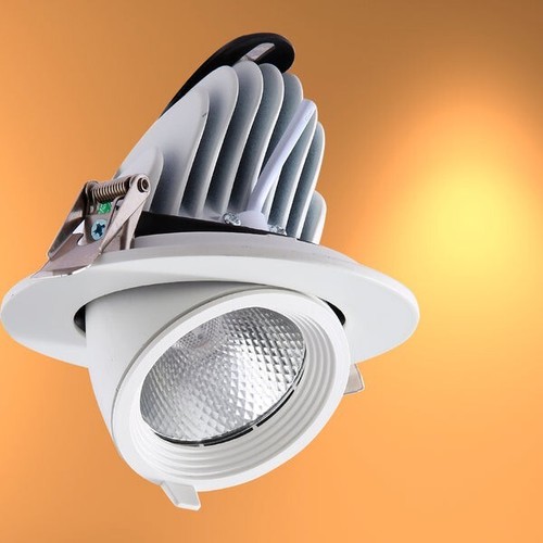 Swivel and scoop tilt - swivel, recessed
