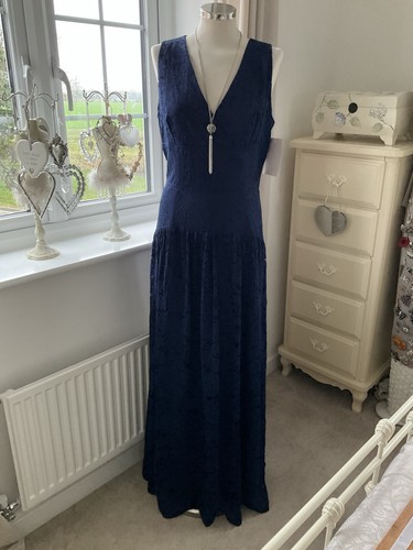 Little mistress navy - navy, maxi