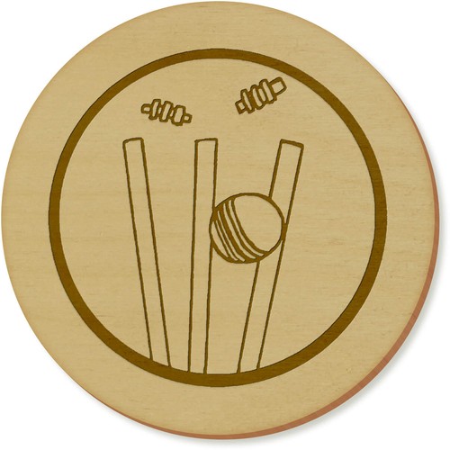 Cricket wicket coaster - wicket', /