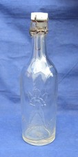 GERMAN WW2 WEHRMACHT SOLDIER GLASS BEER BOTTLE ENGELHARDT FROM BUNKER