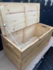 Pine Wooden Blanket Box Toy