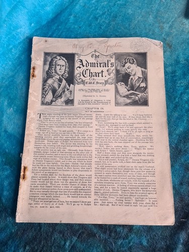 Old adventure magazine 1930s - adventure, 1930s.