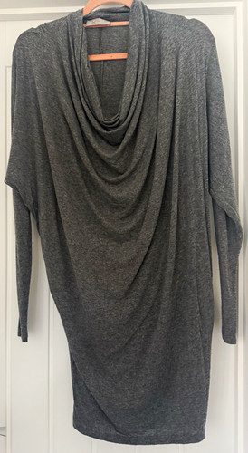 Label lab grey cowl - label,