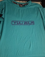 Plain Lazy T-shirt Size 14