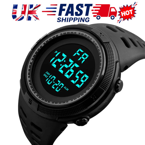 Mens military sports watch - military,