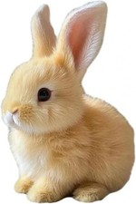 2025 Realistic Robot Bunny Toy Lifelike Fluffy Rabbit Toy Jumping Shaking Ear UK