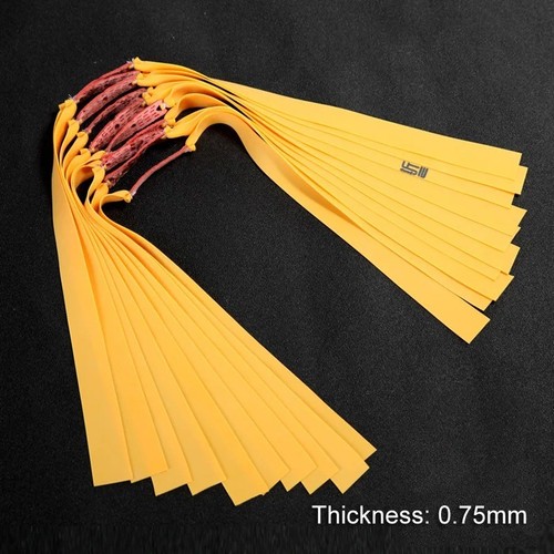 Flat rubber bands - flat,