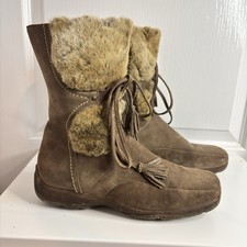 Carvela Suede Faux Fur Tassel