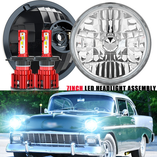New round led headlight - new,