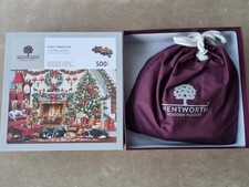 Wentworth Wooden Jigsaw Puzzle Christmas  Cosy Fireplace 500 Pieces
