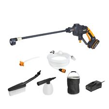 WORX Powershare Cordless Hydroshot Portable Pressure Cleaner Kit 20V 2.0Ah