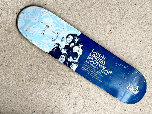 Rare lakai team skateboard - lakai,