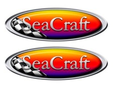 Two SeaCraft Boat Oval Racing