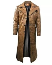 Men's Vintage Brown Duster