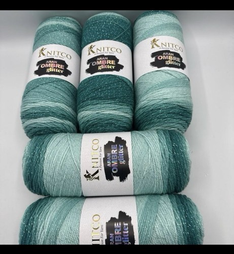 Knitco ombré glitter 200g - knitco,