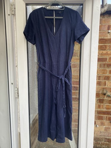 Next navy blue linen blend - next,