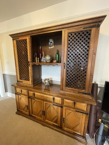 Large solid wood rustic - rustic, drinks