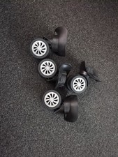 4pcs Luggage Wheels Replacement Kit Spare Wheels Swivel Wheels Casters UK