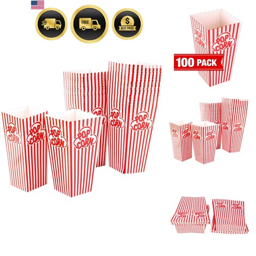 Popcorn containers boxes - popcorn,