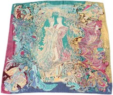 Jacqmar Turandot Silk Scarf