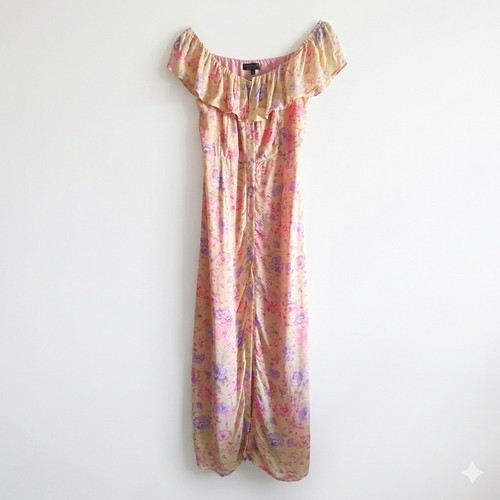 Topshop beige floral - topshop,