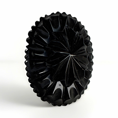 Antique whitby jet mourning - antique,