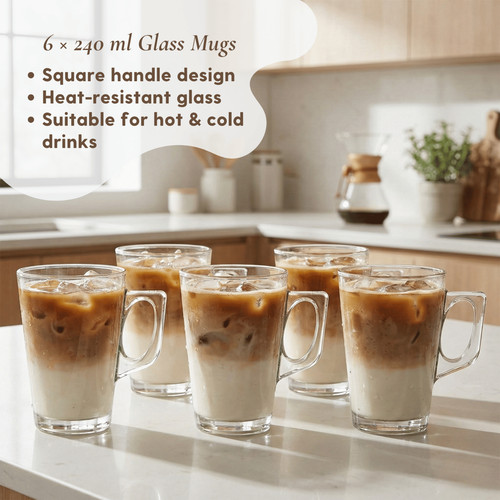 Latte glasses 230 hot - 230, ml