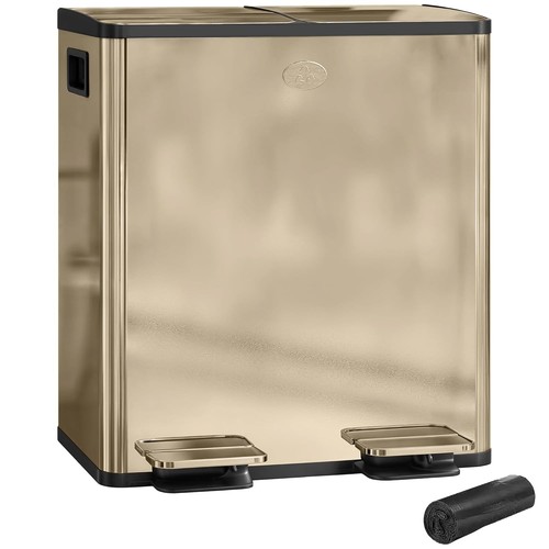 Dual kitchen compartment - dual, bin