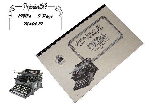 Royal typewriter model - royal,