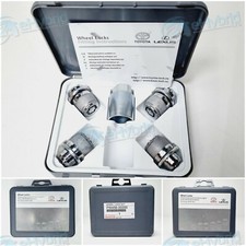 GENUINE TOYOTA AYGO LOCKING WHEEL NUTS WITH KEY BRAND NEW OEM PART PW456-00013