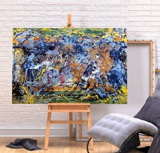 JACKSON POLLOCK 1 - BLUE