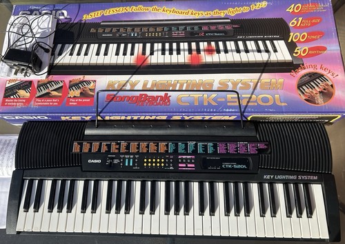 Casio ctk 520l electronic - casio,