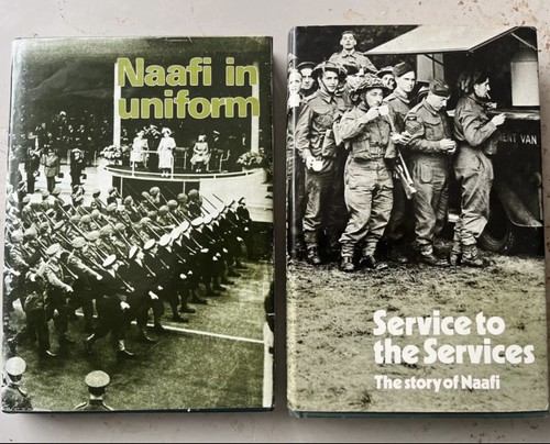 Two different naafi hardback - two,
