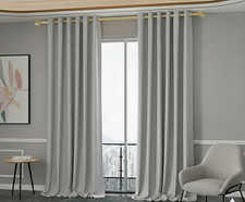 100% Blackout Curtains Pair