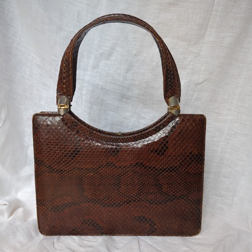 Vintage genuine snake skin - vintage,
