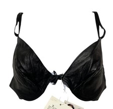 XTC Leather Bra Womens Size 36