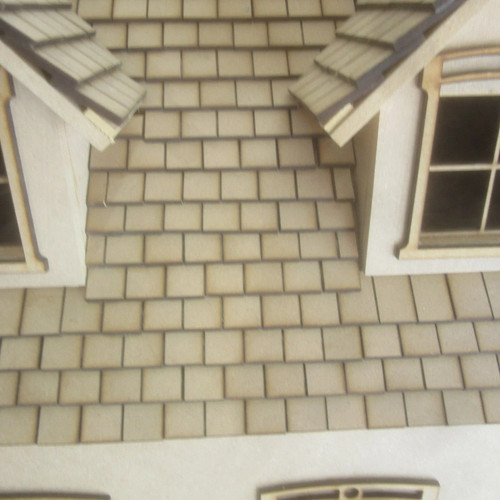 Dolls house 12th scale - 12th, roof