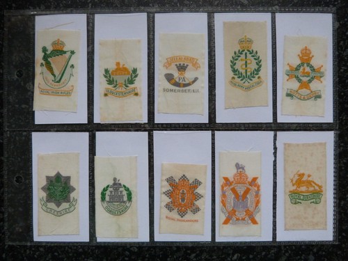 Silk cigarette cards - silk,