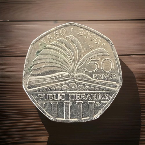 Rare fifty pence - rare, coin