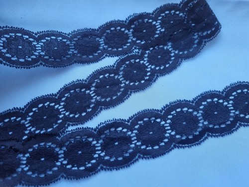 Black embroidered nottingham - black,